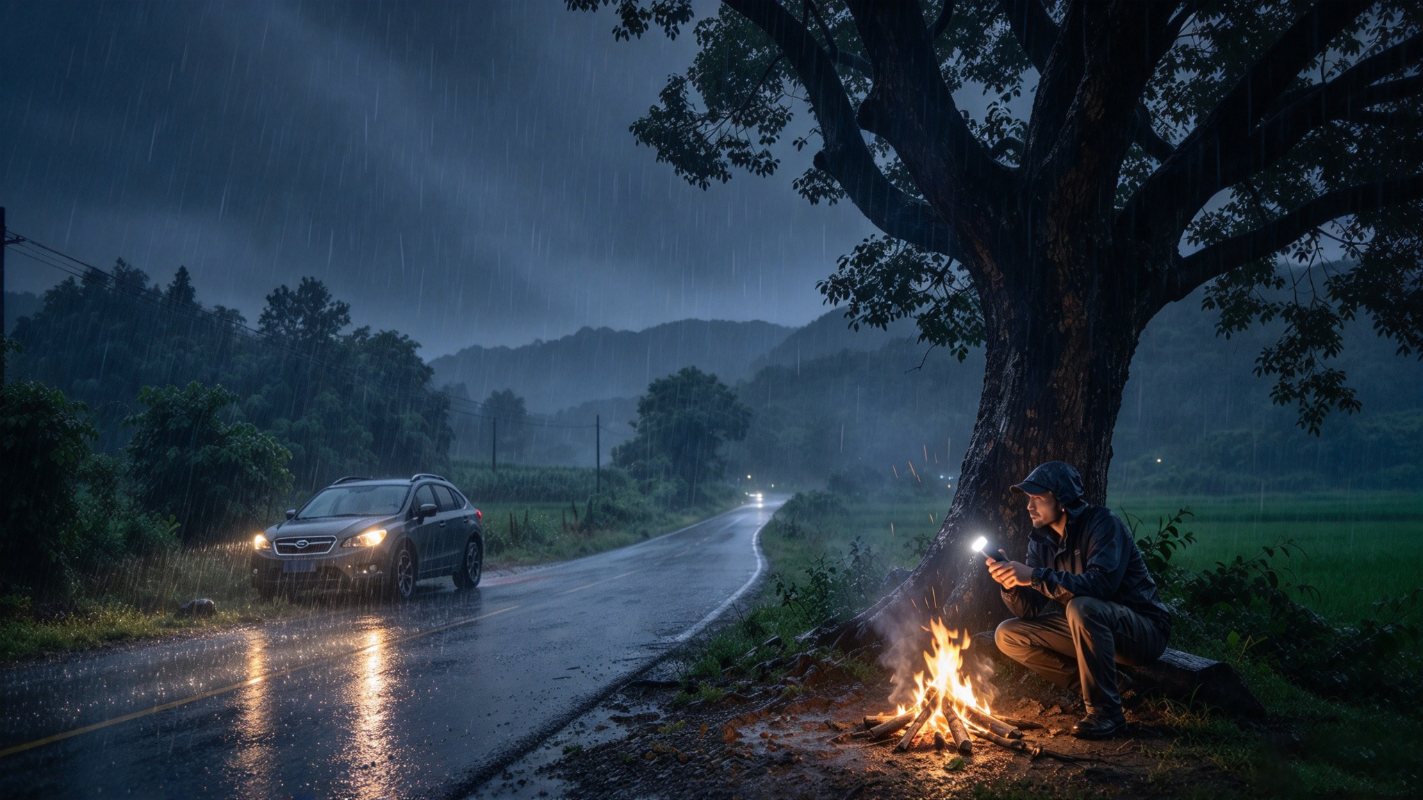 18-in-1 Car Emergency Flashlight